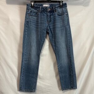 Uniqlo Women's Blue Ankle Cropped Jeans